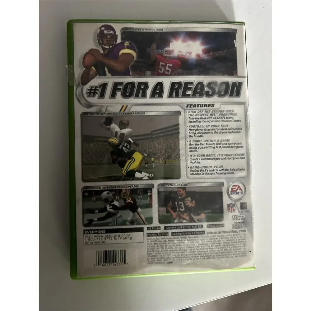 Madden 2002 Football - Sony PlayStation 2